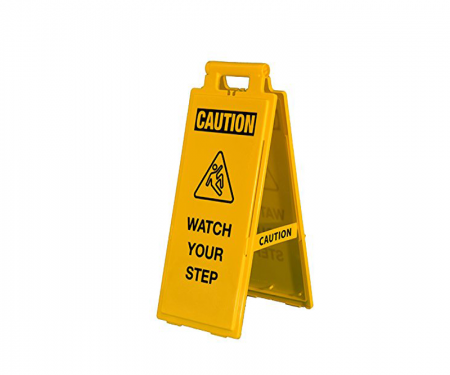 Foldable Caution sign, 
