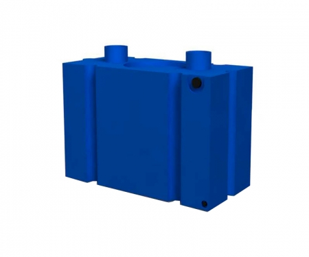 #2304-55 Modular security block barricade,blue