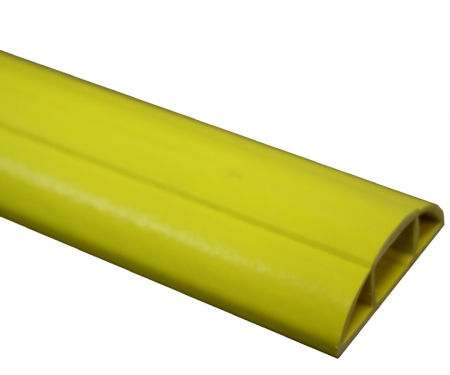 Yellow Megaduct heavy duty cable and hose protector