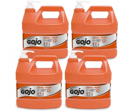 GOJO® NATURAL* ORANGE™ Pumice Hand Cleaner- One Gallon