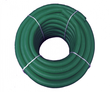 Green split wire loom tubing with pre-cut sections Green split wire loom tubing with pre-cut sections