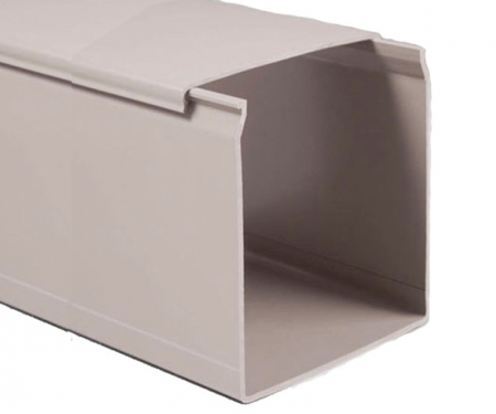 gray pvc solid wall wire duct