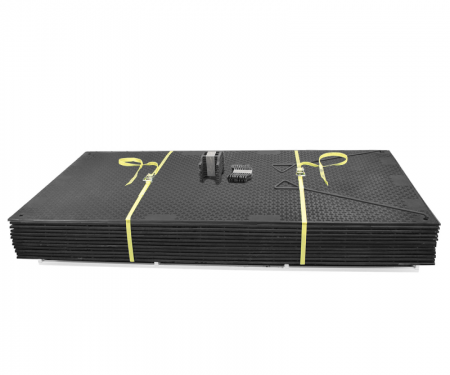 12 Pack Versamats ground protection, black