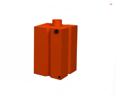 #2302-30 Modular security block barricade, orange