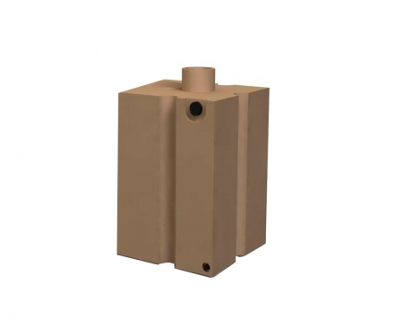 #2302-30 Modular security block barricade, tan