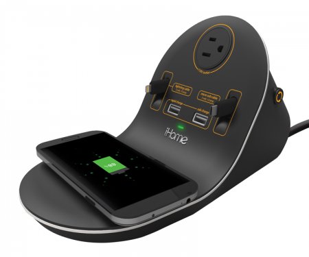 iHome® HiW44 Charging Station | Desktop Charging Hub