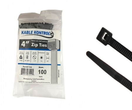 3x100-8x350mm Nylon Plastic Cable Ties Small and Extra Large Zip