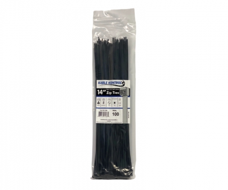 120 Pounds 100Pcs 14" Long WHITE UV Cable Zip Ties 