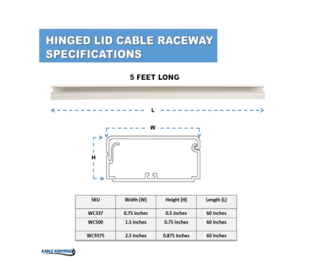 Kable Kontrol® Outdoor Rated Cable Raceway