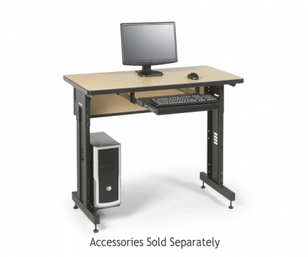 Kendall Howard 48 inch adjustable work desk in hard rock maple, kh-5500 Kendall Howard 48 inch adjustable work desk in hard rock maple, kh-5500