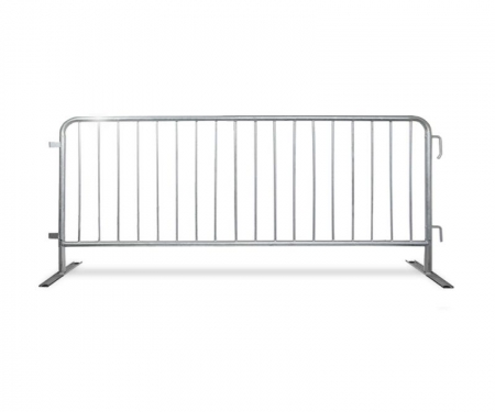 krowd kontrol crowd control premium barricade steel hot galvanized 6ft heavy duty flat feet