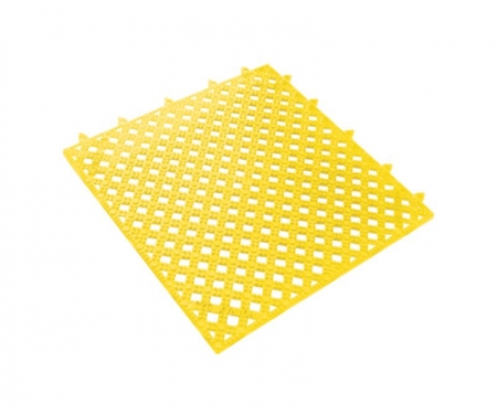 Lok Tile Drainage Floor Mat Modular Yellow Lok Tile Drainage Floor Mat Modular Yellow