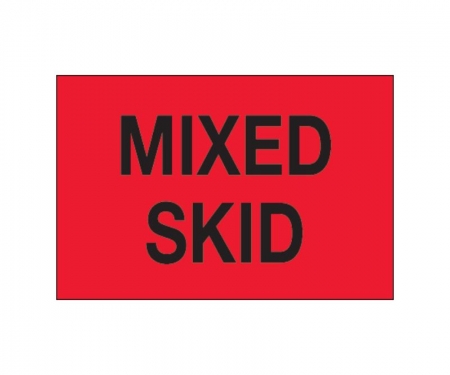 Mixed Skid Red Mixed Skid Red