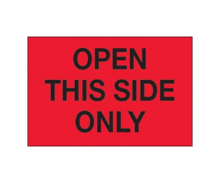 Open This Side Red