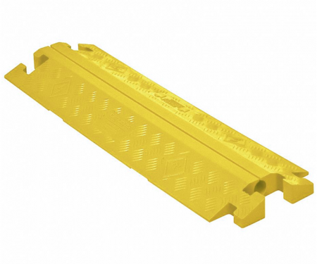 Yellow 1 channel linebacker open top cable cover  Yellow 1 channel linebacker open top cable cover