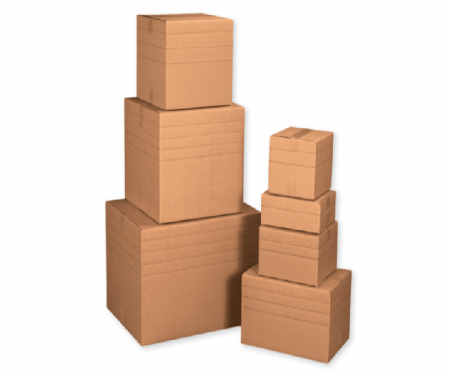 Pack Kontrol Heavy Duty Multi Depth Corrugated Cardboard Boxes