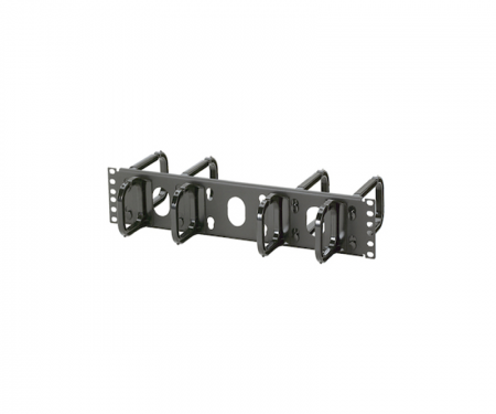 panduit d-ring cable manager open horizontal d-ring cmph2 front and rear