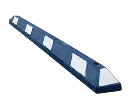 Parking stop, blue/white Parking stop, blue/white