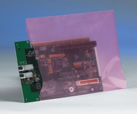 pink anti static poly bags