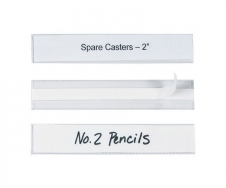 Plastic Label Holder Side Loading