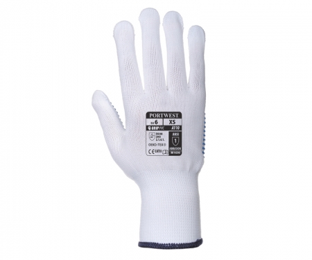 portwest a110 gallery2 polka dot grip gloves