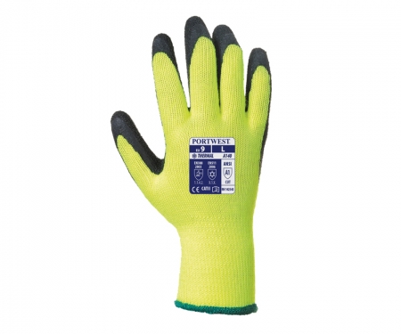 portwest a140yl gallery2 thermal grip glove acrylic