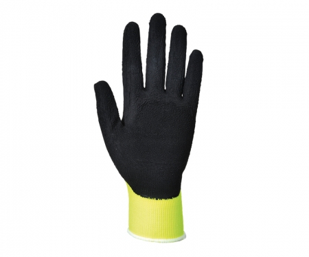 portwest a340 gallery1 hi vis grip gloves latex foam