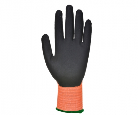portwest a625or gallery1 hi vis cut resistant gloves