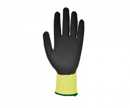 portwest a625yl gallery1 hi vis cut resistant gloves