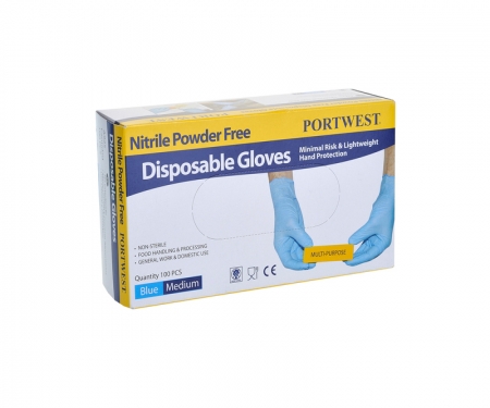 Portwest A910 Powdered Latex Disposable Work Glove Pk100 