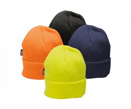 Portwest Insulated Knit Cap Insulatex® Lined Beanie Hat Winter Cold Comfort B013 