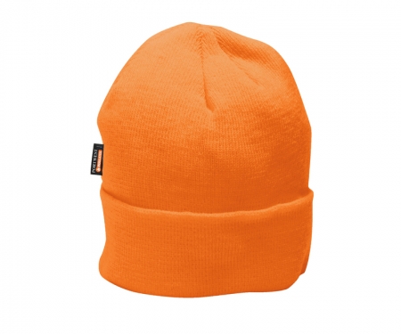 portwest b013or thermal wool hat insulatex lining