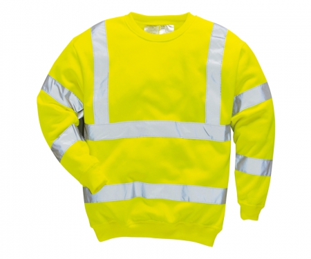 portwest b303yl gallery1 hi vis sweatshirt portwest b303yl gallery1 hi vis sweatshirt