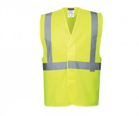 portwest c472yl hi vis safety vest one band and brace portwest c472yl hi vis safety vest one band and brace