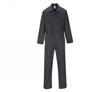 portwest c813bk liverpool mechanic coveralls
