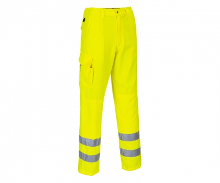 portwest e046 hi vis cargo pants