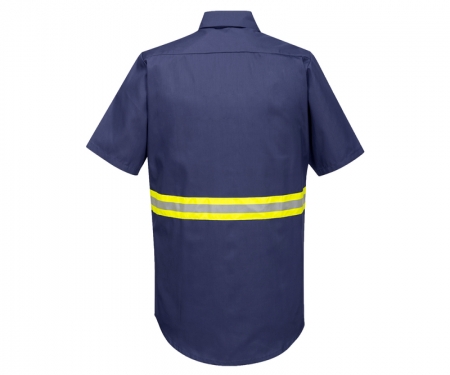portwest f124 gallery iona hi vis short sleeve shirt portwest f124 gallery iona hi vis short sleeve shirt
