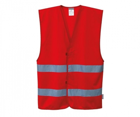 portwest f474rd reflective iona safety vest portwest f474rd reflective iona safety vest