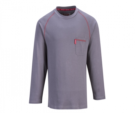 portwest fr01gr bizflame flam_resistantcrew neck portwest fr01gr bizflame flam_resistantcrew neck
