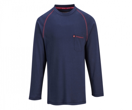 portwest fr01nv bizflame flame resistant crew neck portwest fr01nv bizflame flame resistant crew neck
