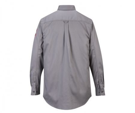 portwest fr89gr gallery1 bizflame flame resistant collared shirt
