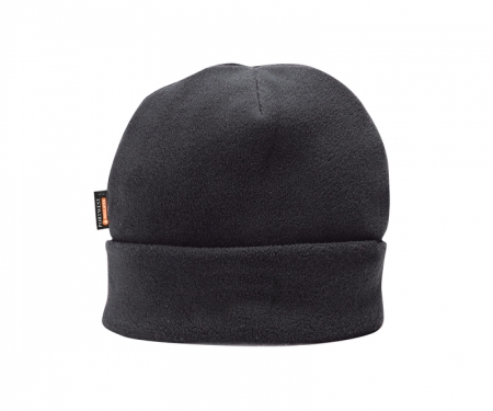 portwest ha10bk thermal fleece winter hat insulatex