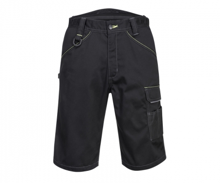 portwest pw349bk work shorts urban