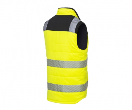 portwest pw374 gallery2 hi vis reversible vest insulated portwest pw374 gallery2 hi vis reversible vest insulated