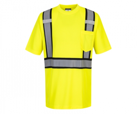 portwest s395 detroit hi vis t shirt portwest s395 detroit hi vis t shirt