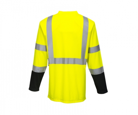 portwest s398 gallery long sleeve t shirt hi vis laguna portwest s398 gallery long sleeve t shirt hi vis laguna