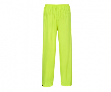 portwest s441yl classic adult rain pants portwest s441yl classic adult rain pants
