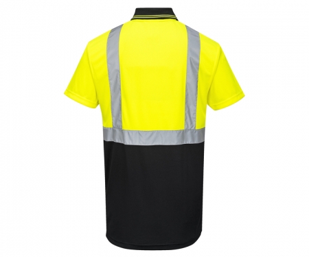 portwest s479ylbk gallery1 hi vis two tone polo