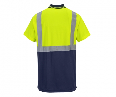 portwest s479ylnv gallery1 hi vis two tone polo