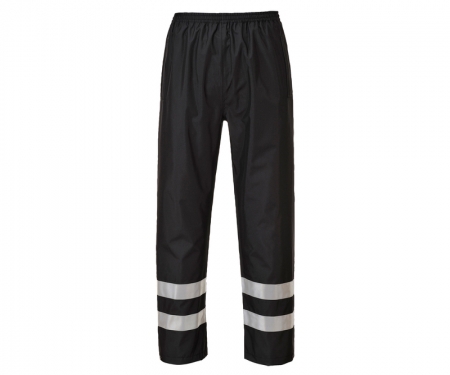 portwest s481bk iona hi vis pants waterproof portwest s481bk iona hi vis pants waterproof